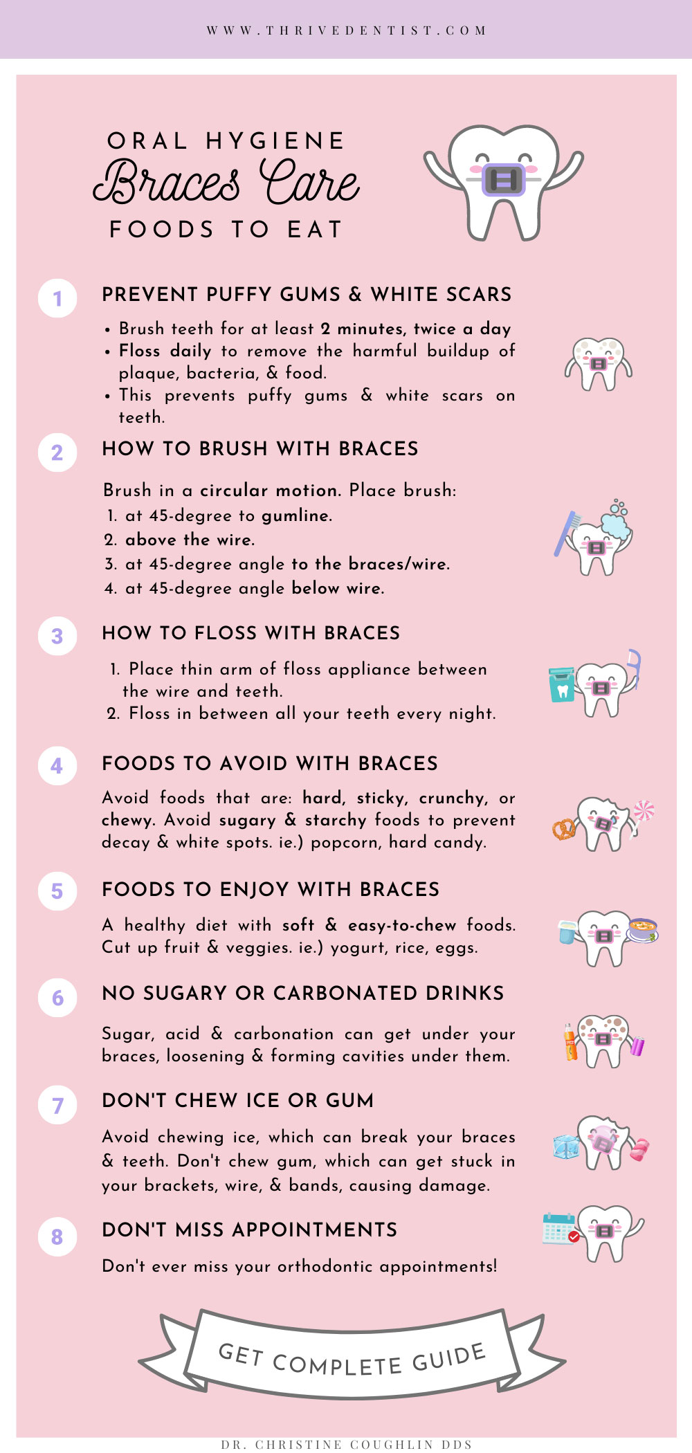 Braces: What to Expect, Types, How They Work, & Care | Thrive Dental ...